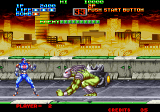 Eightman screenshot 10 for Neo Geo AES